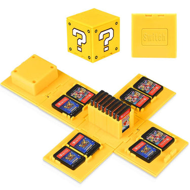 Game Storage Cube: Holds up to 16 Game Cards for Switch, Switch Lite, Switch OLED Games from NSE Imports #1.